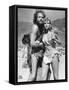 One Million Years BC, L-R, John Richardson, Raquel Welch, 1966-null-Framed Stretched Canvas