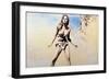 One Million Years BC, Raquel Welch, 1966-null-Framed Photo