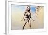 One Million Years BC, Raquel Welch, 1966-null-Framed Photo