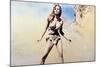 One Million Years BC, Raquel Welch, 1966-null-Mounted Photo
