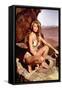 One Million Years BC, Raquel Welch, 1966-null-Framed Stretched Canvas