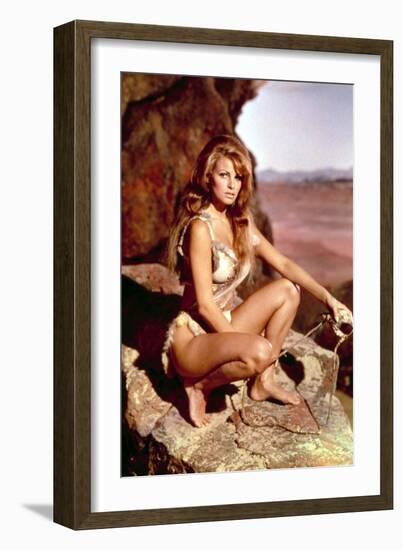 One Million Years BC, Raquel Welch, 1966-null-Framed Photo