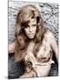 One Million Years BC, Raquel Welch, 1966-null-Mounted Photo