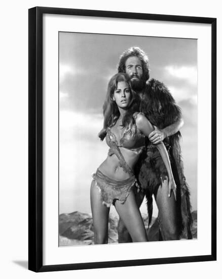 One Million Years BC Raquel Welch, John Richardson, 1966-null-Framed Photo