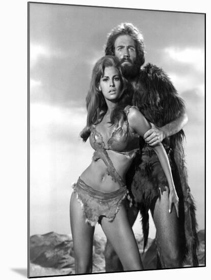 One Million Years BC Raquel Welch, John Richardson, 1966-null-Mounted Photo