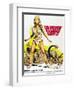 One Million Years BC, Raquel Welch on French Poster Art, 1966-null-Framed Art Print