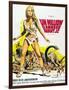 One Million Years BC, Raquel Welch on French Poster Art, 1966-null-Framed Art Print