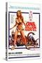 One Million Years BC, US Poster Art, Raquel Welch, 1966-null-Stretched Canvas