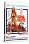 One Million Years BC, US Poster Art, Raquel Welch, 1966-null-Stretched Canvas