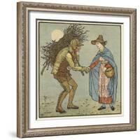 One Misty, Moisty Morning-Walter Crane-Framed Giclee Print