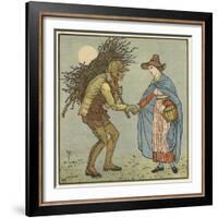 One Misty, Moisty Morning-Walter Crane-Framed Giclee Print