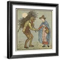 One Misty, Moisty Morning-Walter Crane-Framed Giclee Print