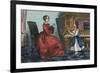 One More Time at the Piano-Charles Butler-Framed Art Print