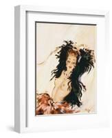 One Must Get Some Sleep Sometime-David Wright-Framed Art Print