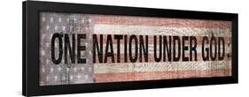 One Nation Under God-null-Framed Art Print