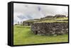 One of 53 Stone Masonry Houses at Orongo-Michael Nolan-Framed Stretched Canvas