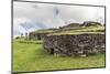 One of 53 Stone Masonry Houses at Orongo-Michael Nolan-Mounted Photographic Print