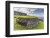 One of 53 Stone Masonry Houses at Orongo-Michael Nolan-Framed Photographic Print