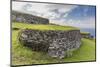 One of 53 Stone Masonry Houses at Orongo-Michael Nolan-Mounted Photographic Print