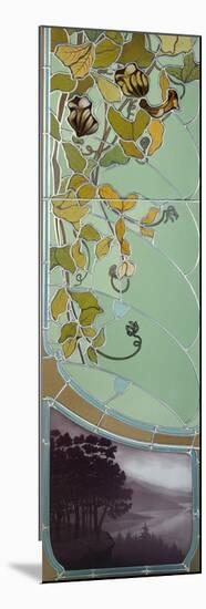 One of a Pair of Stained Glass Doors-Jacques Gruber-Mounted Giclee Print