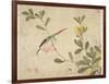 One of a Series of Paintings of Birds and Fruit, Late 19th Century-Wang Guochen-Framed Giclee Print