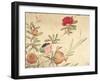 One of a Series of Paintings of Birds and Fruit, Late 19th Century-Wang Guochen-Framed Giclee Print