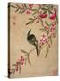 One of a Series of Paintings of Birds and Fruit, Late 19th Century-Wang Guochen-Stretched Canvas