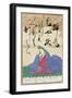 One of a Set of Playing Cards with 100 Poets and Poems-null-Framed Giclee Print