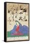 One of a Set of Playing Cards with 100 Poets and Poems-null-Framed Stretched Canvas