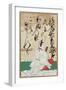 One of a Set of Playing Cards with 100 Poets and Poems-null-Framed Giclee Print