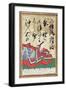 One of a Set of Playing Cards with 100 Poets and Poems-null-Framed Giclee Print