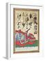 One of a Set of Playing Cards with 100 Poets and Poems-null-Framed Giclee Print