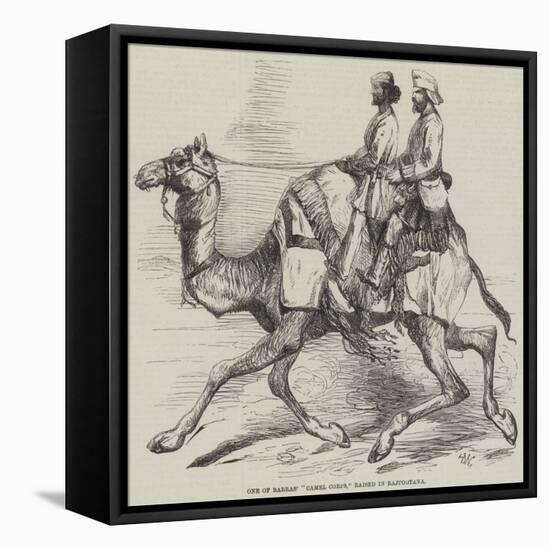 One of Barras' Camel Corps, Raised in Rajpootana-Harrison William Weir-Framed Stretched Canvas