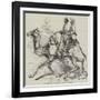 One of Barras' Camel Corps, Raised in Rajpootana-Harrison William Weir-Framed Giclee Print