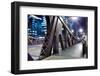 One of Bridge in Downtown of Chicago-TEA-Framed Photographic Print