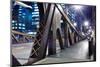 One of Bridge in Downtown of Chicago-TEA-Mounted Photographic Print