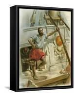 One of Drake's Men, 1588 (C1890-C189)-null-Framed Stretched Canvas