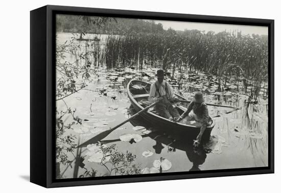 One of Forty Platinum Prints from Life and Landscape on the Norfolk Broads, 1886-Peter Henry Emerson-Framed Stretched Canvas