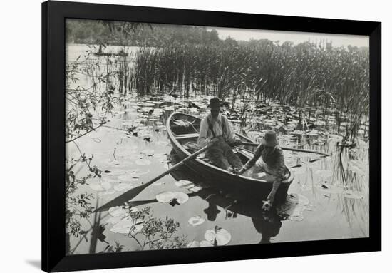 One of Forty Platinum Prints from Life and Landscape on the Norfolk Broads, 1886-Peter Henry Emerson-Framed Giclee Print