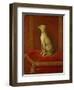 One of Frederick Ii's Italian Greyhounds-German School-Framed Giclee Print