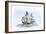 One of Henry Hudson's Ships, 17th Century-null-Framed Giclee Print