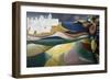 One of Hundreds of Murals in Orgosolo, Sardinia, Italy-null-Framed Giclee Print