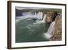 One of Iceland's Most Spectacular Waterfalls, Godafoss (Waterfall of the Gods), Outside Akureyri-Michael Nolan-Framed Photographic Print