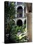 One of Many Lovely Garden Courtyards in Old Havana, Havana, Cuba, West Indies, Central America-R H Productions-Stretched Canvas