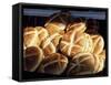 One of Many Types of Turkish Bread, Turkey, Eurasia-Michael Short-Framed Stretched Canvas
