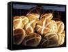 One of Many Types of Turkish Bread, Turkey, Eurasia-Michael Short-Framed Stretched Canvas