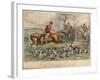 One of Multum in Parvos Going Days, 1865-John Leech-Framed Giclee Print