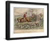 One of Multum in Parvos Going Days, 1865-John Leech-Framed Giclee Print