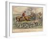 One of Multum in Parvos Going Days, 1865-John Leech-Framed Giclee Print