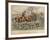 One of Multum in Parvos Going Days, 1865-John Leech-Framed Giclee Print